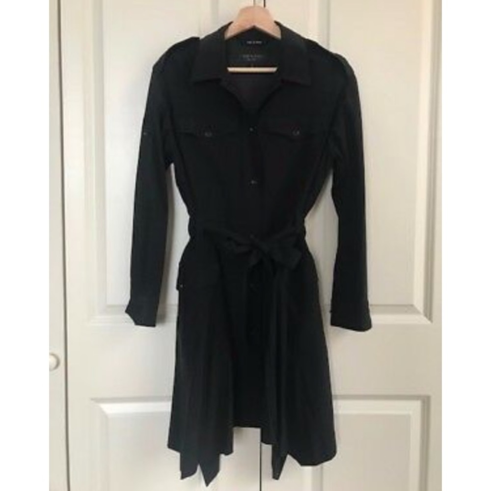 Rag & Bone SS13 Black Miller Shirt Dress
